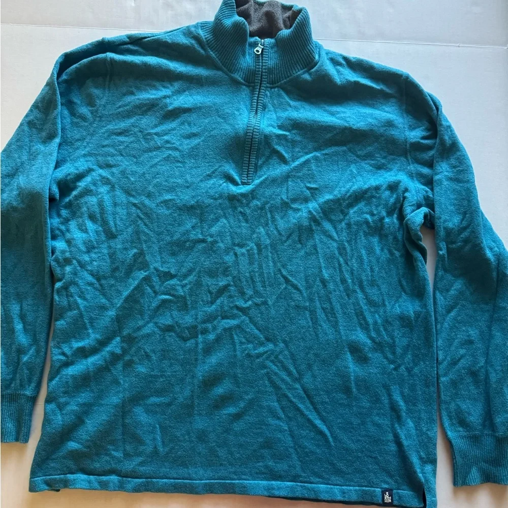 The North Face 1/3 Zip Pullover Sweater, Blue, Men's‎ XXL#1108